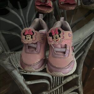 Charming Pink Character Baby Shoes